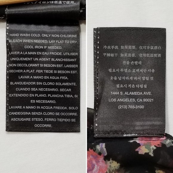 GUESS Chiffon Top Blouse 5854E1M - Picture 14 of 15